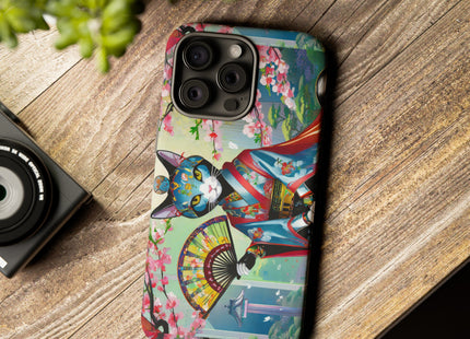 Cyberpunk Geisha Phone Cases