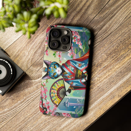 Cyberpunk Geisha Phone Cases