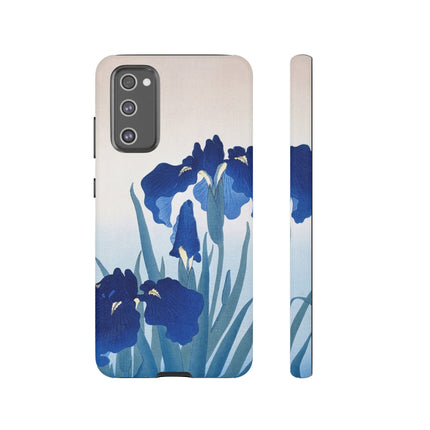Iris Flowers by Ohara Koson Phone Cases
