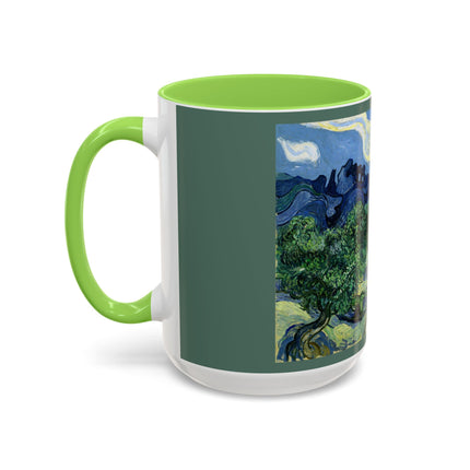 Olive Trees by Vincent Van Gogh Colorful Mugs (11oz, 15oz)
