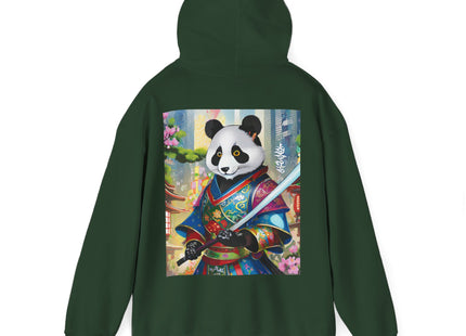 Cyberpunk Samurai Panda – Heavy Blend™ Hooded Sweatshirt