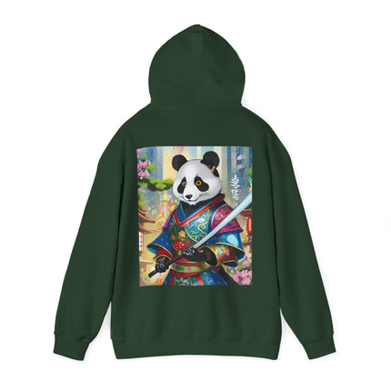 Cyberpunk Samurai Panda – Heavy Blend™ Hooded Sweatshirt
