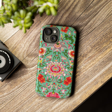 Colorful Floral Pattern by Owen Jones Phone Cases