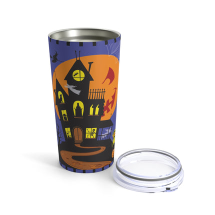 Halloween Night at the Haunted House Tumbler 20oz