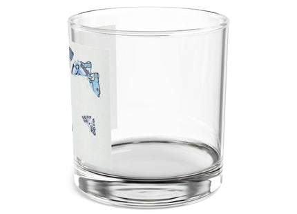 One Thousand Butterflies by - Kamisaka Sekka Rocks Glass, 10oz