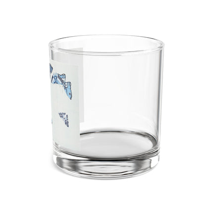 One Thousand Butterflies Rocks Glass, 10oz