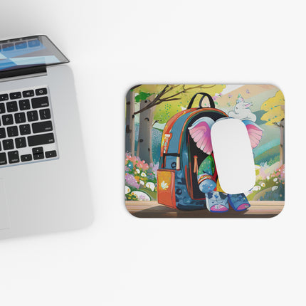 Baby Elephant Mouse Pad, Rectangle