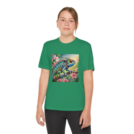 Camouflage Chameleon Youth Competitor Tee