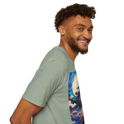 🐉⚡ Dragon of the Tempest Softstyle T-Shirt – Mythic Power & Elemental Majesty