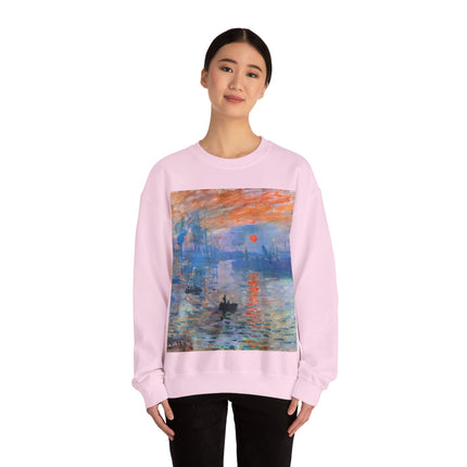 Sunrise by Claude Monet Heavy Blend™ Crewneck Sweatshirt