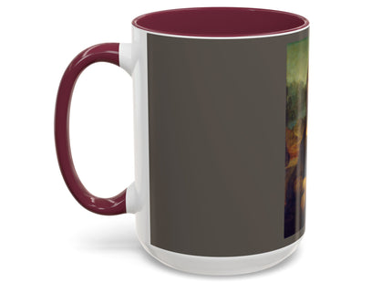 Mona Lisa by Leonardo da Vinci Colorful Mugs (11oz, 15oz)