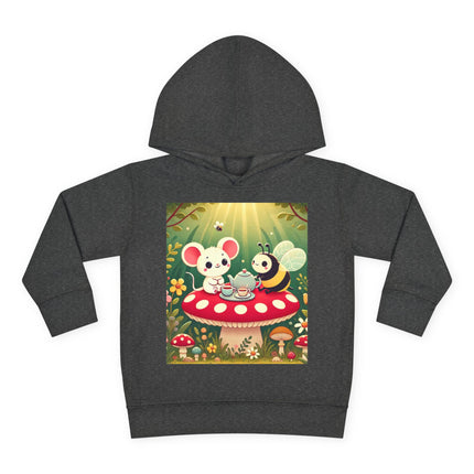 Tea Time Friends Toddler Pullover Fleece Hoodie