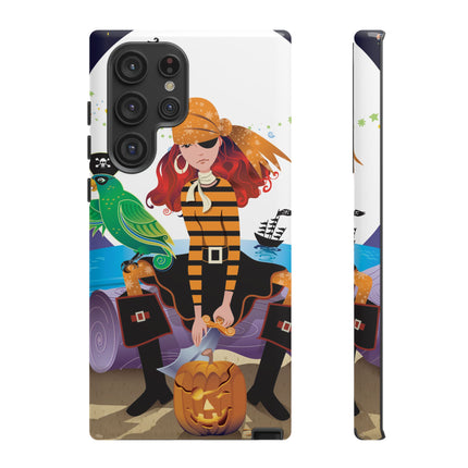 Moonlit Pirate Halloween Phone Cases