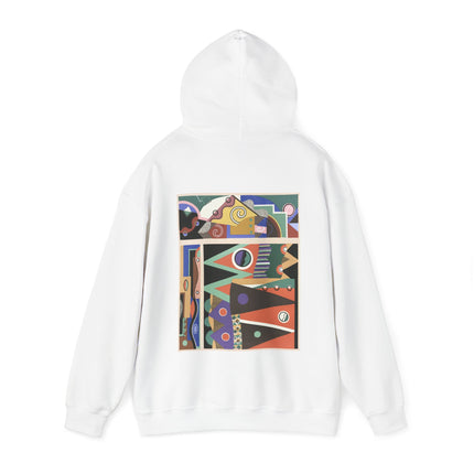 Collection decors et couleurs Pl.03 by Georges Valmier Heavy Blend™ Hooded Sweatshirt