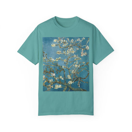 Almond Blossom by Vincent van Gogh Unisex Garment-Dyed T-shirt