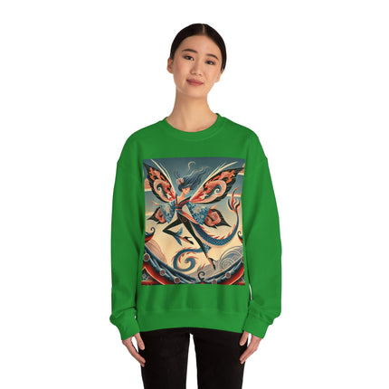 Dragon Fairy of the Temple Heavy Blend™ Crewneck Sweatshirt