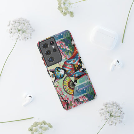 Cyberpunk Geisha Phone Cases