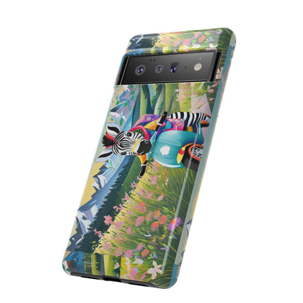 Stripes on Wheels Phone Cases
