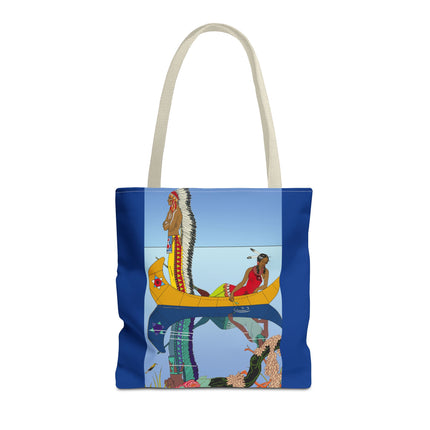 Le long du Missouri by George Barbier Tote Bag