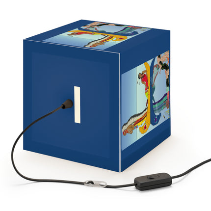 Le long du Missouri by George Barbier Light Cube Lamp