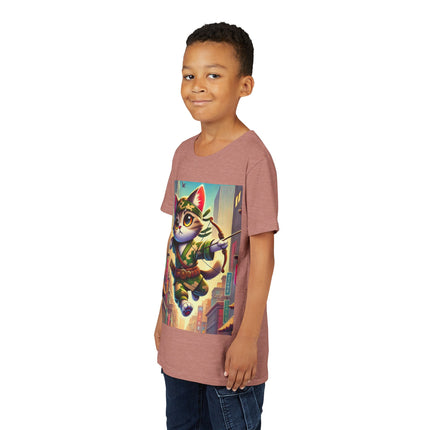Archer Cat Youth Short Sleeve Tee