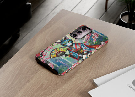 Cyberpunk Geisha Phone Cases