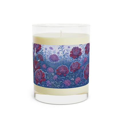 🎭🌺 The Enchanted Garden Masquerade Trio Scented Candle – Art Deco Floral Elegance