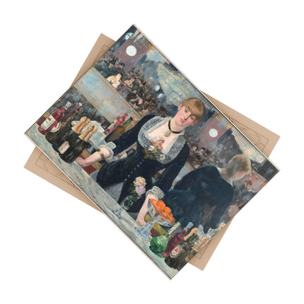 A Bar at the Folies-Bergère by Edouard Manet Ceramic Tile