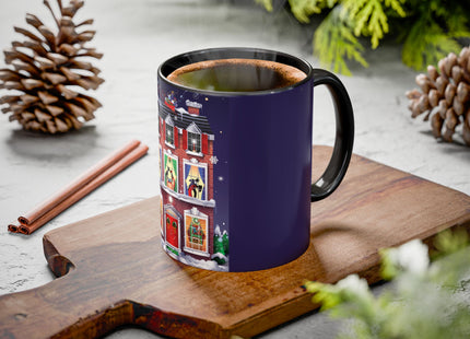 A Christmas Eve Celebration Colorful Mugs (11oz, 15oz)