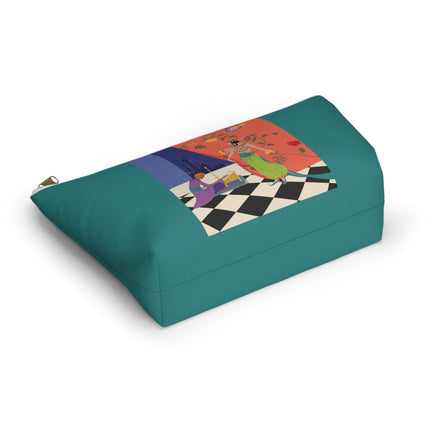 Midnight Arabian Reverie Cosmetic Bag – Exotic Elegance & Mystical Enchantment
