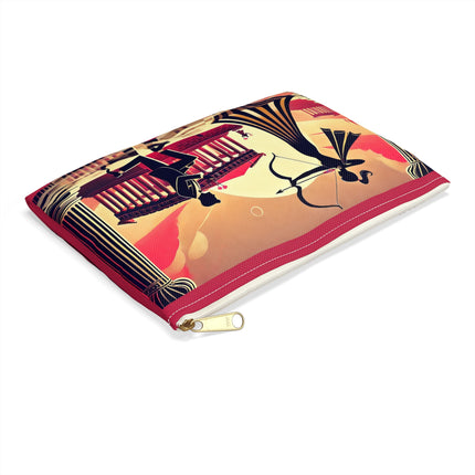 Art Deco Valentine's Romance Accessory Pouch