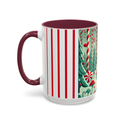 Enchanted Candy Forest Colorful Mugs (11oz, 15oz)