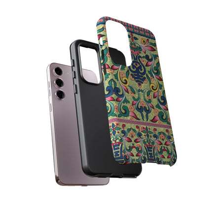 Colorful Flower Pattern by Owen Jones Phone Cases