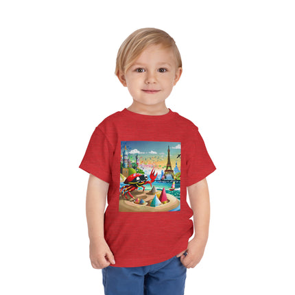 Crab Architect Toddler Short Sleeve Tee