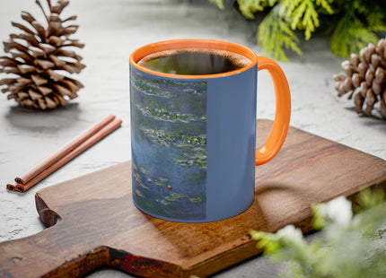 Water Lilies by Claude Monet Colorful Mugs (11oz, 15oz)