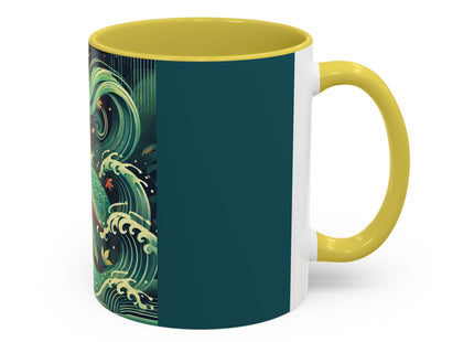 Mermaid Queen Rising from the Deep Colorful Mugs (11oz, 15oz)