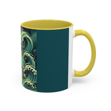 Mermaid Queen Rising from the Deep Colorful Mugs (11oz, 15oz)