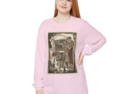 Bric-A-Brac by Fernand Siméon Garment-dyed Long Sleeve T-Shirt