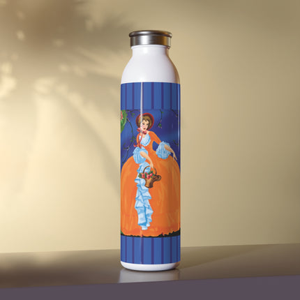Spring Whispers Slim Water Bottle