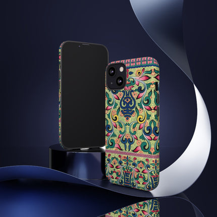 Colorful Flower Pattern by Owen Jones Phone Cases