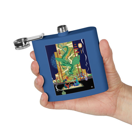 Celestial Dragon Gathering Flask – Mythic Majesty & Timeless Tradition