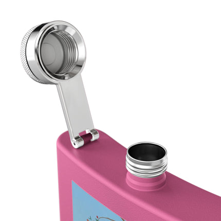 Apple Pie Day Stainless Steel Flask – Sweet Storybook Charm & Gentle Innocence