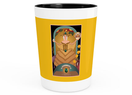 June & Pearl, Alexandrite (from the Gem Series) by Sofia Chiostri Ceramic Shot Glass