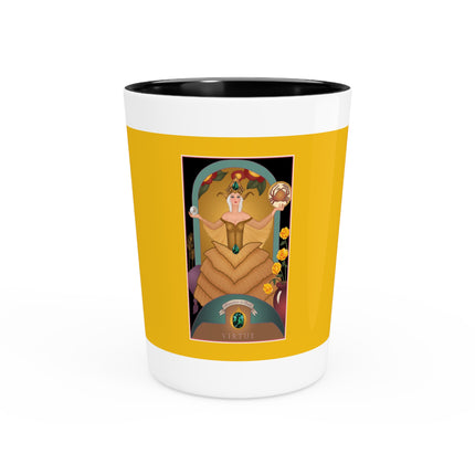 June & Pearl, Alexandrite (from the Gem Series) by Sofia Chiostri Ceramic Shot Glass