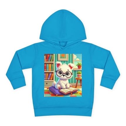 Little Scholar Pup Toddler Pullover Fleece Hoodie