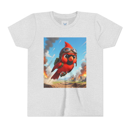 Cardinal Dive Bomber Youth Short Sleeve Tee