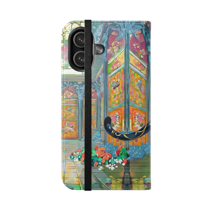 🐾💎 Cyber Panther's Hunt Flip Case – Digital Instinct & Neon Pursuit