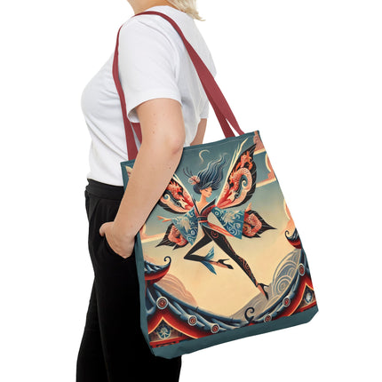 The Dragon Fairy of the Temple Tote Bag – Mythic Grace & Ancient Power