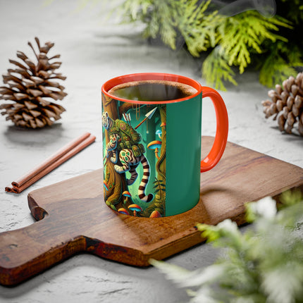 Silent Stripes Colorful Mugs (11oz, 15oz)