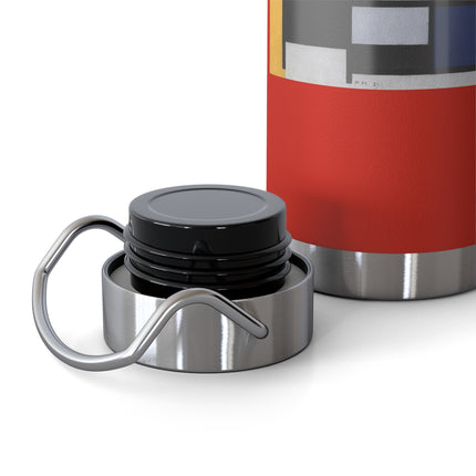 Composition with Red, Yellow, Blue, and Black by Piet Mondrian Copper Vacuum Insulated Bottle, 22oz